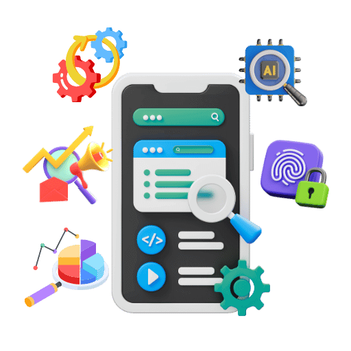 App Development Illustration